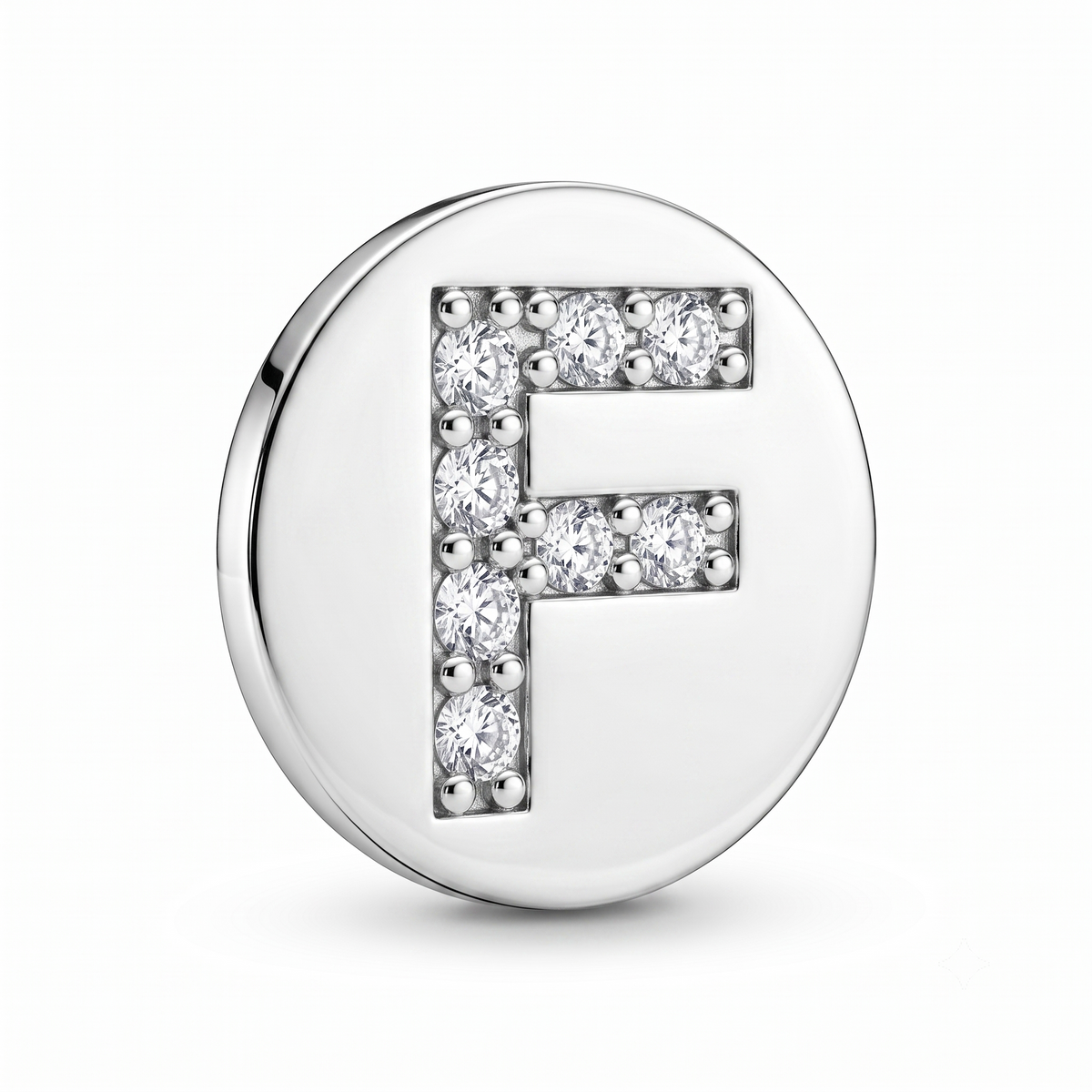 Letter F Charm
