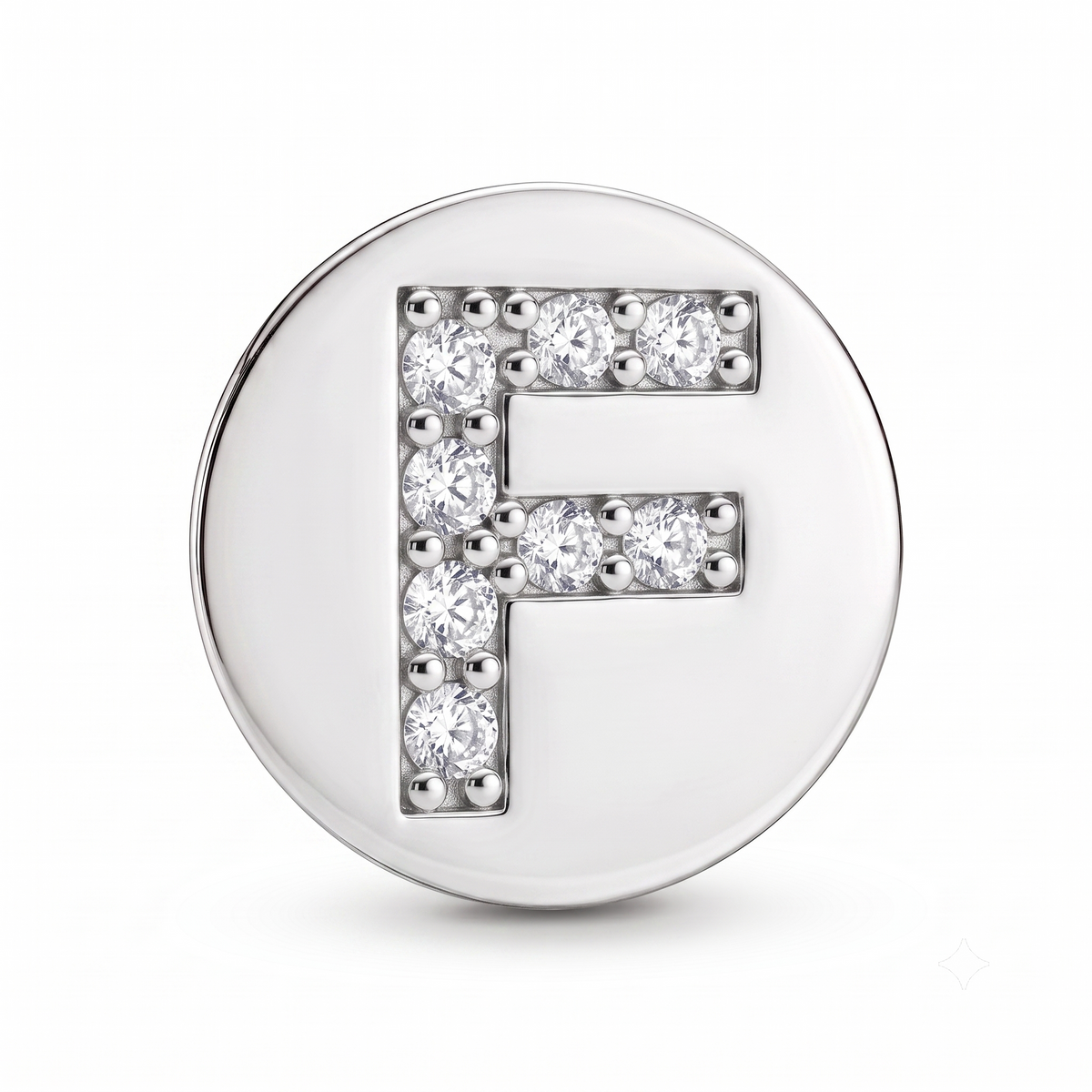 Letter F Charm