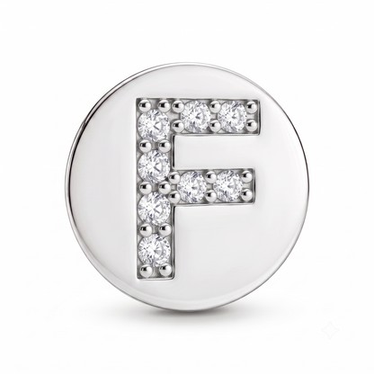 Letter F Charm