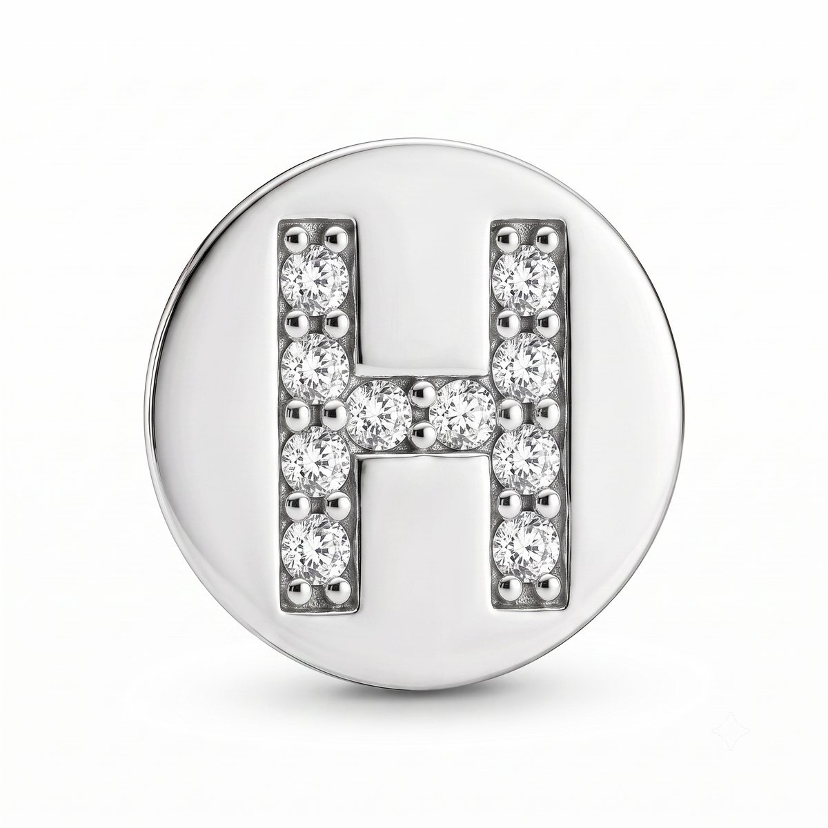 Letter H Charm