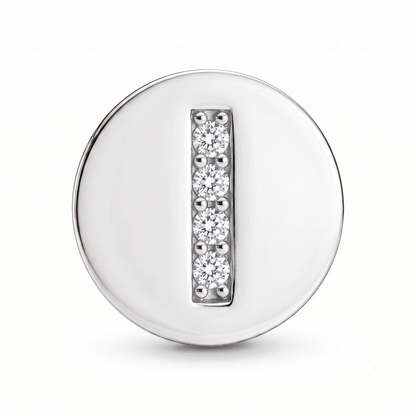 Letter I Charm
