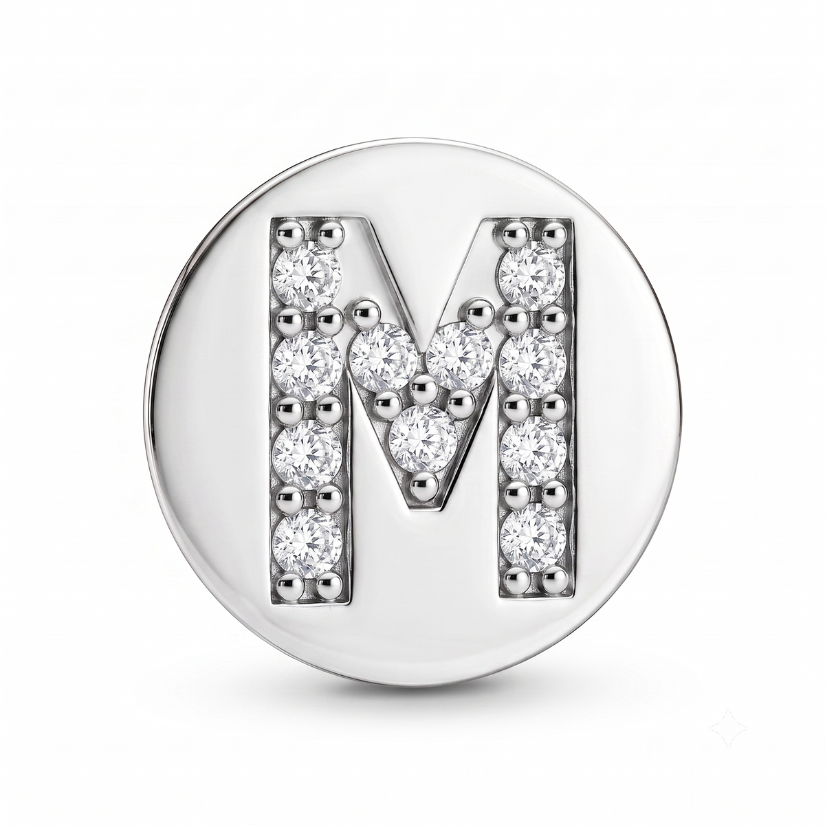 Letter M Charm