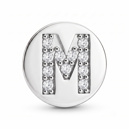 Letter M Charm