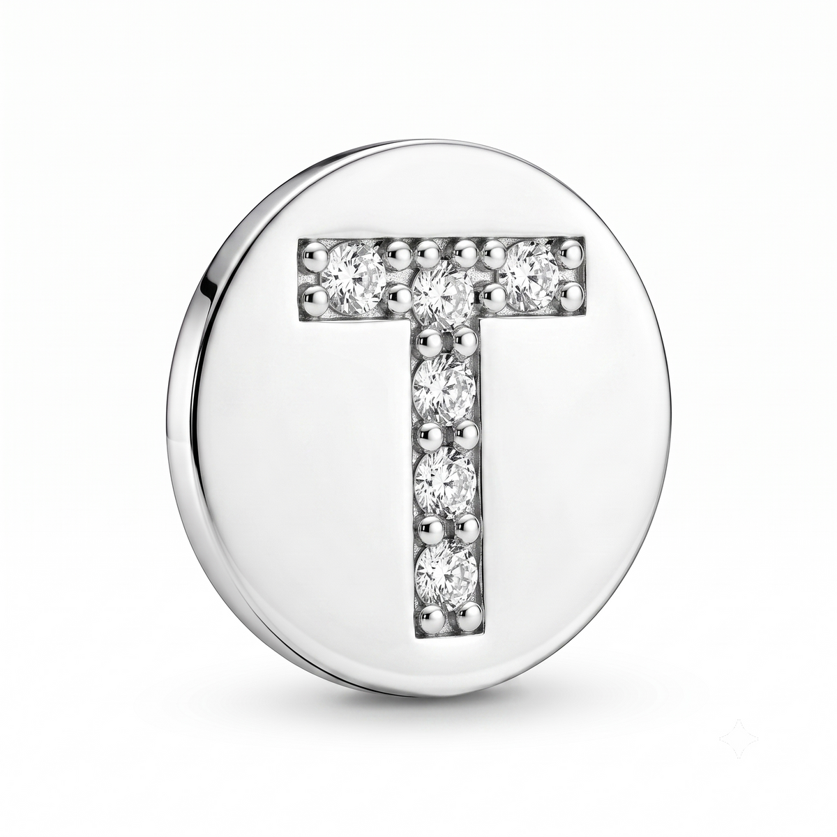 Letter T Charm