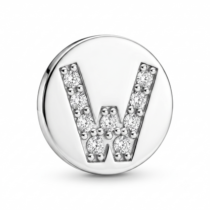Letter W Charm